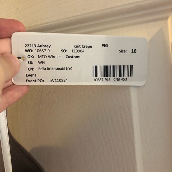 Bella Bridesmaids Dress - Picture 2 of 7